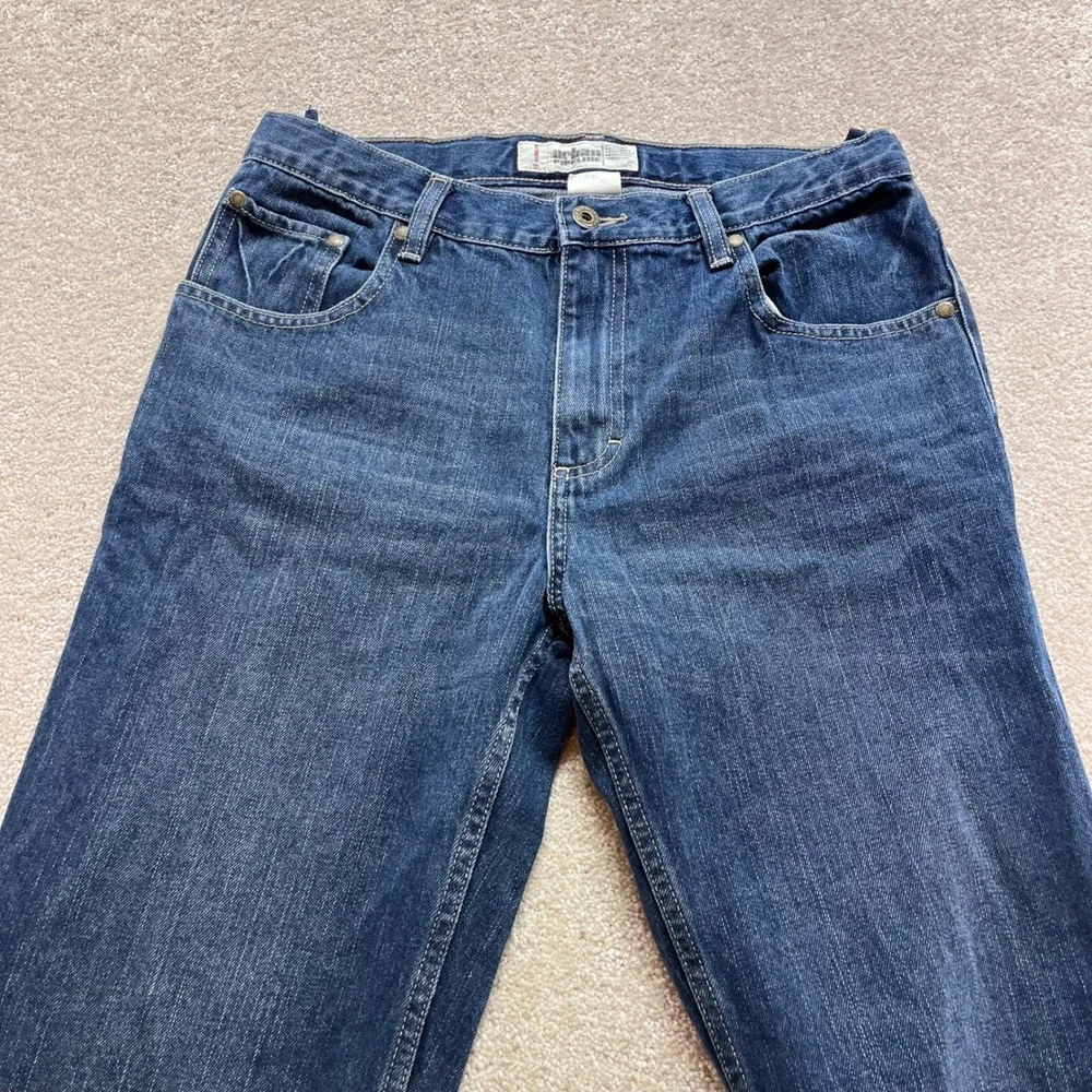 Urban‎ Pipeline Jeans Mens 18 Regular Blue Straight Leg Medium Wash Denim